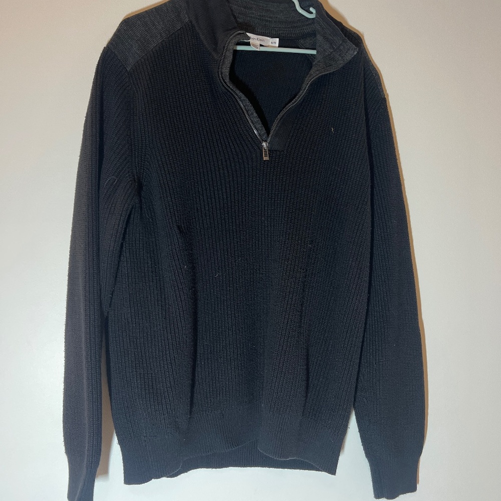 Men’s black Calvin Klein sweater